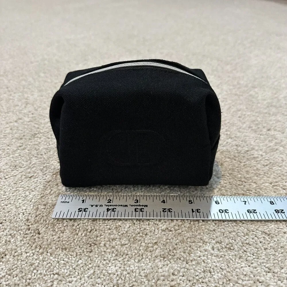 Dior Beauty Black Makeup Bag Cosmetic Pouch